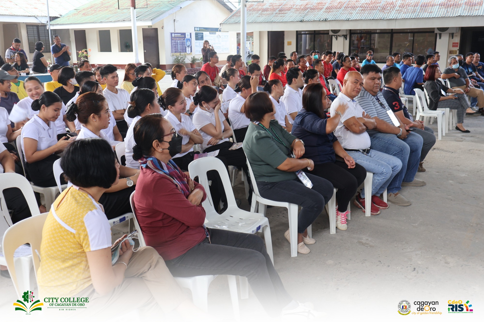 The Orientation Seminar for incoming trainees of the City College of Cagayan de Oro Technical Skills and Technology Institute commences.