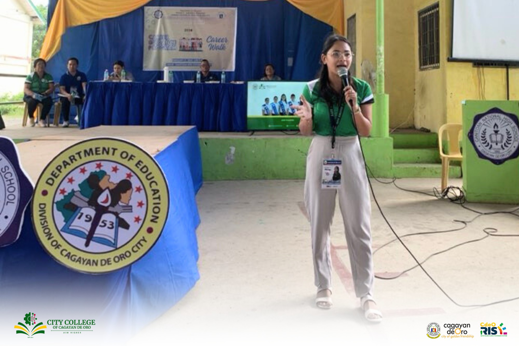 City College-TSTI visits Canitoan NHS