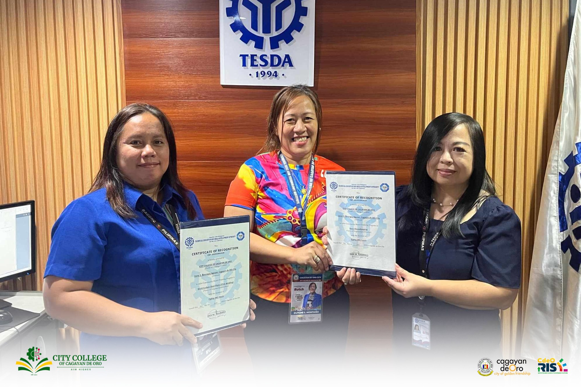TESDA Certifies City College of CDO's Mobile and Community-Based Training Programs - Image 3