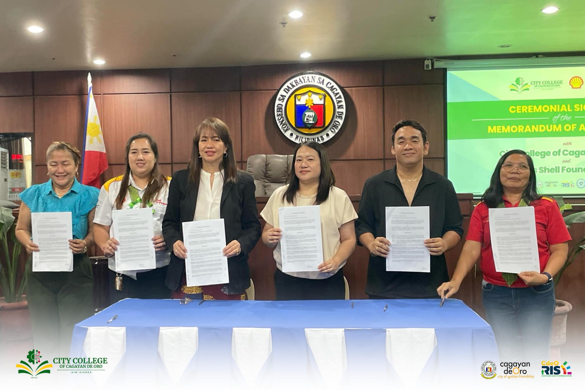 INKED: Pilipinas Shell Foundation, Inc. Signs Memorandum of Agreement with City College of Cagayan de Oro - Image 3