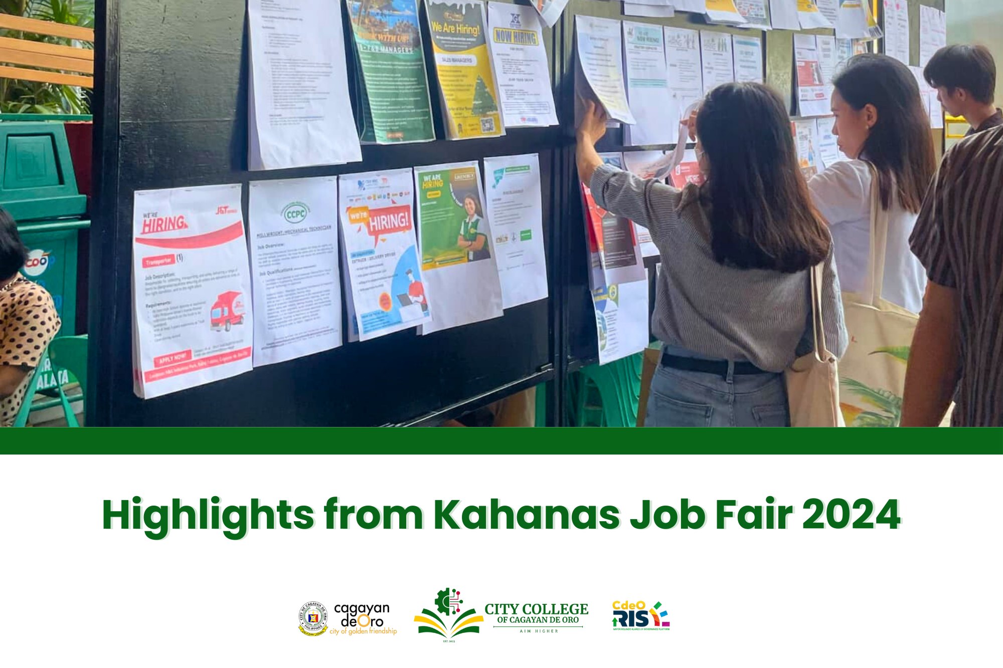 Highlights from Kahanas Job Fair 2024