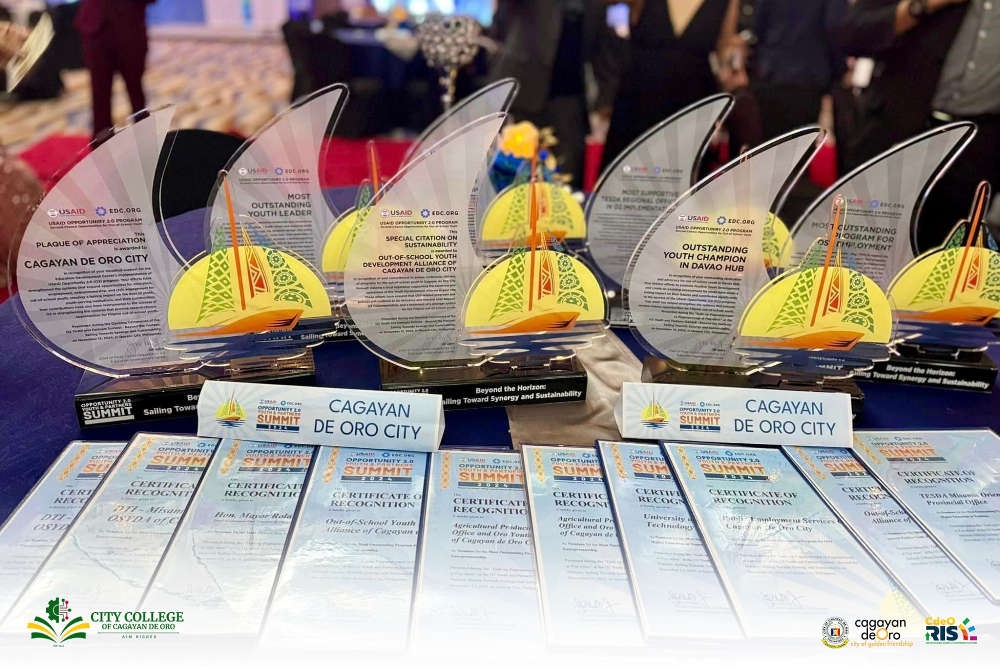 CCCDO Delegation at USAID Opportunity 2.0 Youth & Partners Summit 2024 - Image 3