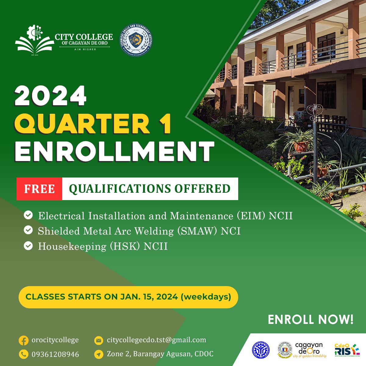 2024 1st Quarter Enrollment - Image 1