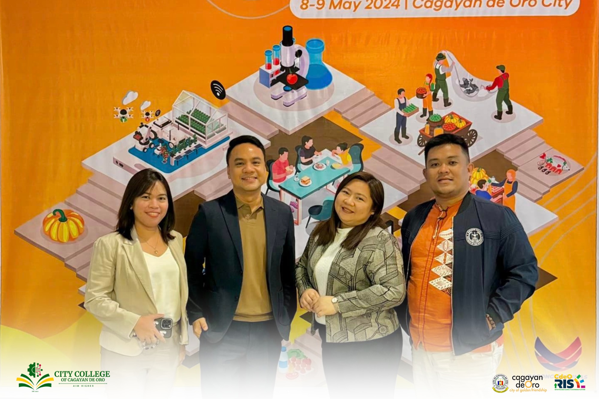 City College of CDO Attends the 2-Day 2024 Regional Scientific Meeting (RSM) Mindanao Cluster - Image 3