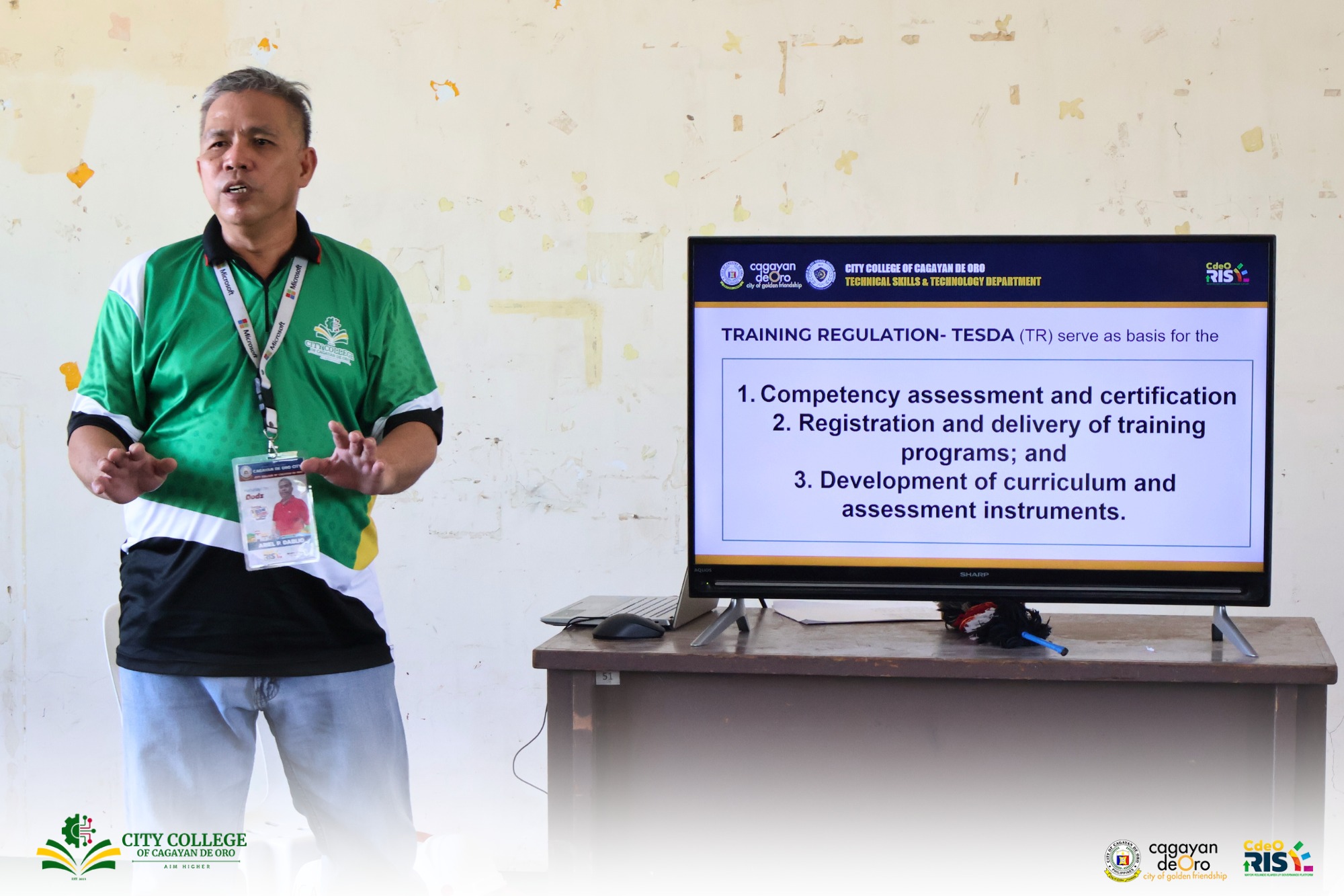 City College of CDO Expands Free Tech-Voc Programs via Off-Campus in Barangay Kauswagan