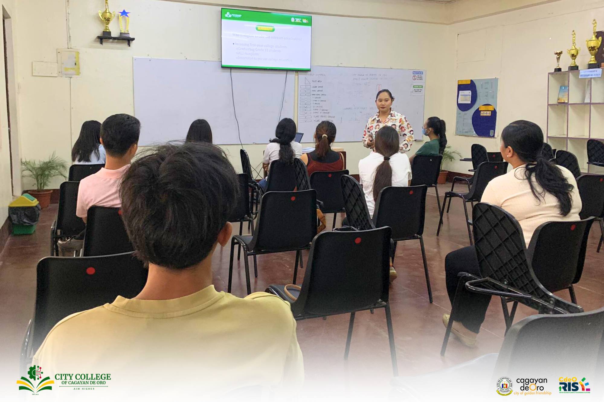 City College Admission Test (CCAT) Officially Begins at City College of CDO – Agusan Annex Campus