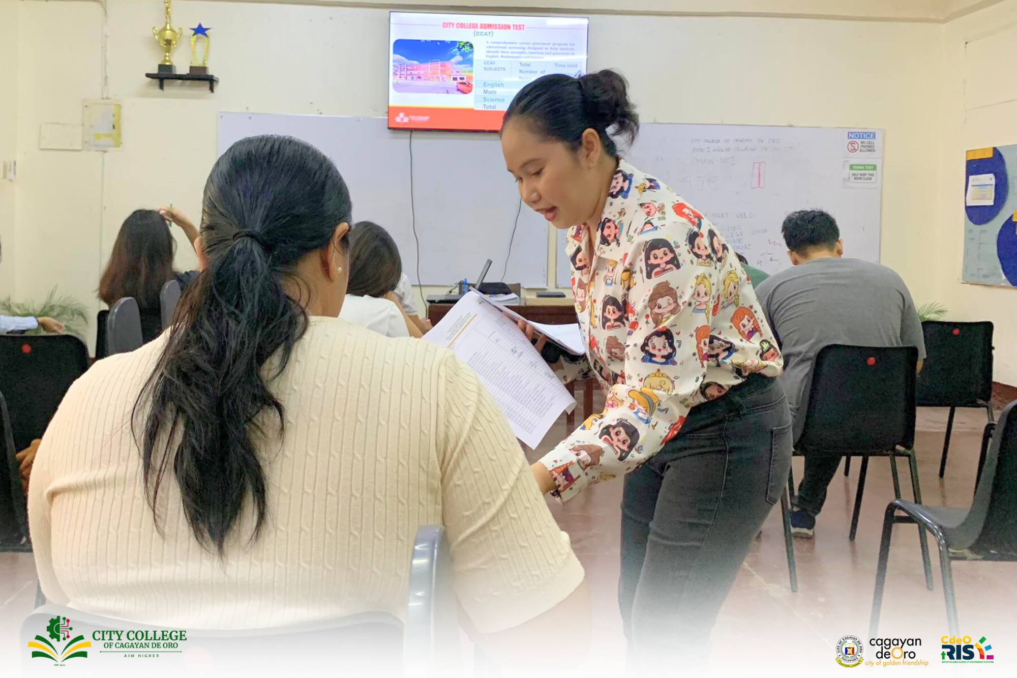 City College Admission Test (CCAT) Officially Begins at City College of CDO – Agusan Annex Campus - Image 3