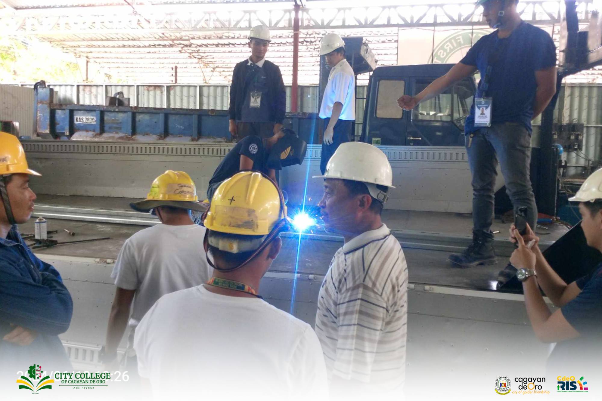 City College of CDO-TSTI Conducts Industry Visit for Construction Sector