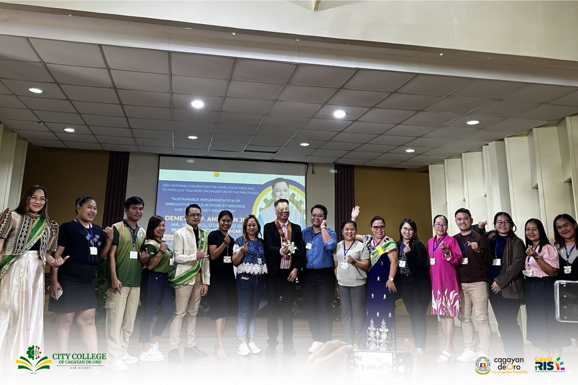 City College of Cagayan de Oro Faculty Joins at 2024 HETTOP National Convention