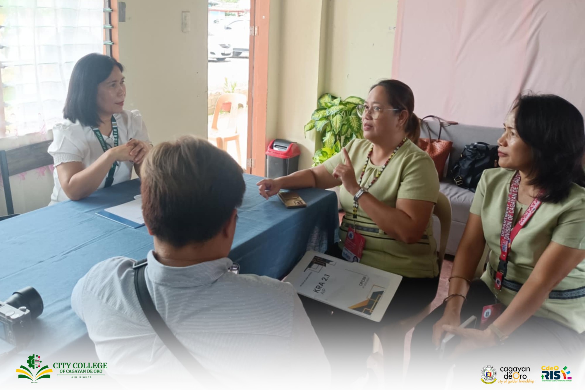 City College of Cagayan de Oro Takes Part in 2025 LGU Pasigarbo Teen Center Evaluation