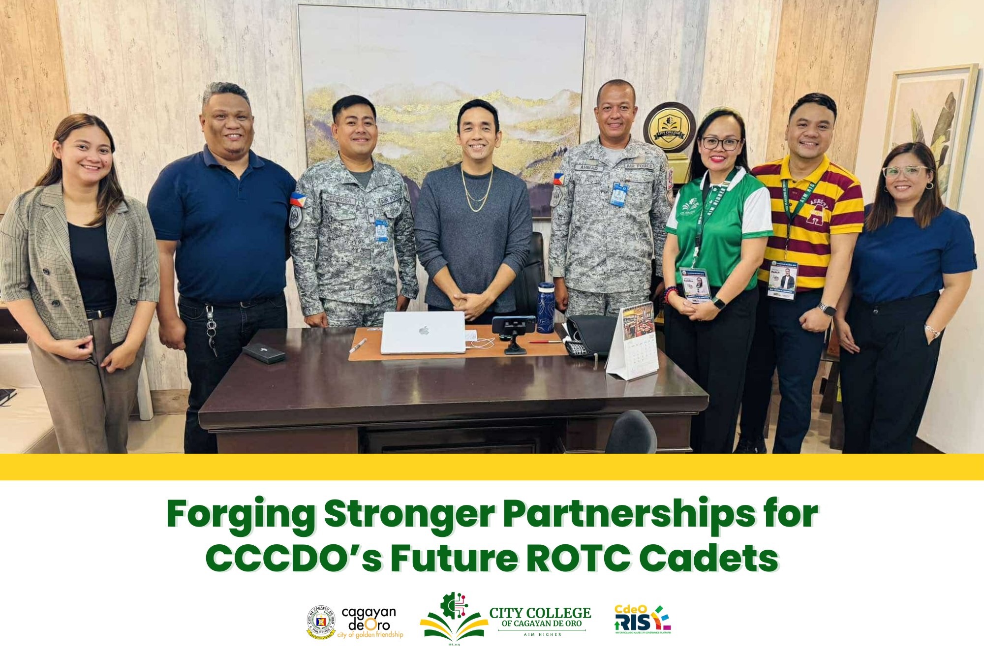 CCCDO and PAF Forge Partnership for Future ROTC Cadets - Image 2