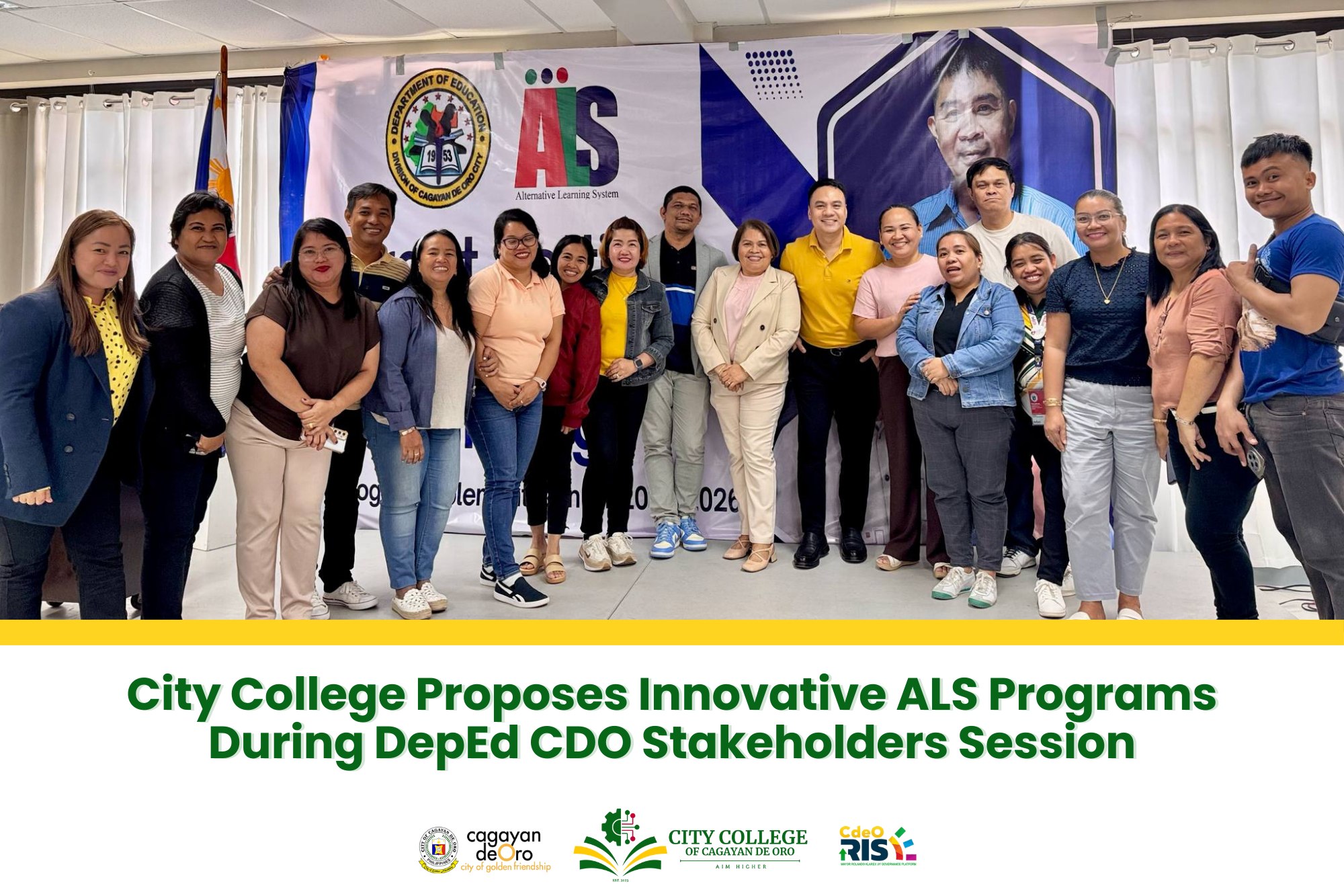 City College Proposes Innovative ALS Programs During DepEd CDO Stakeholders Session - Image 2
