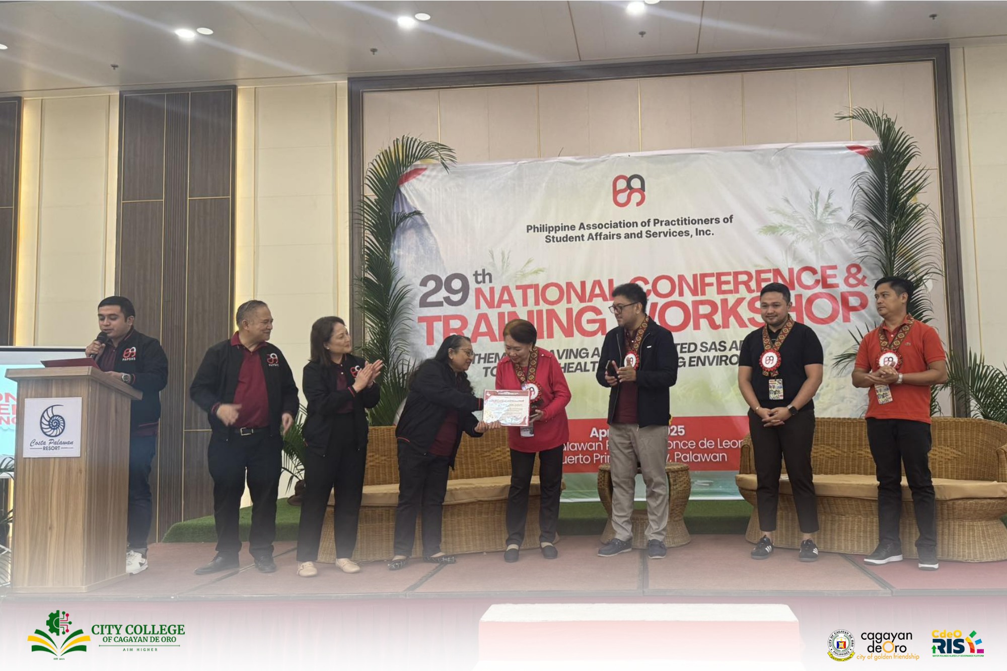 Dr. Mark Tan Represents Mindanao and CCCDO as Panel Speaker at National SAS Conference