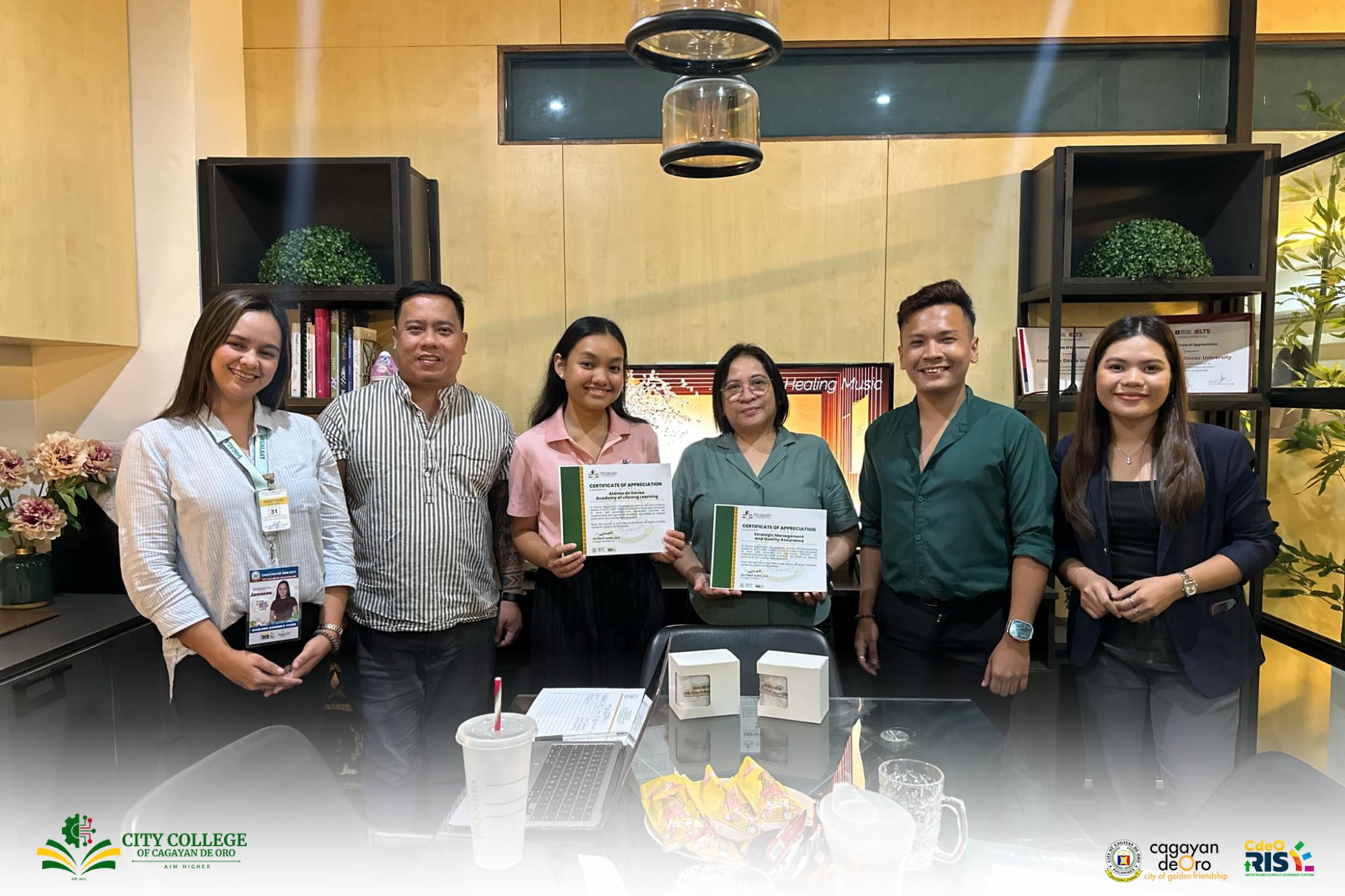 City College of CDO Conducts Benchmarking Visit to Ateneo de Davao University