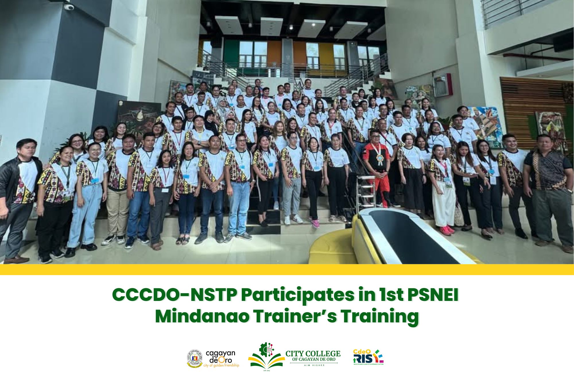 CCCDO-NSTP Participates in 1st PSNEI Mindanao Trainer’s Training - Image 2