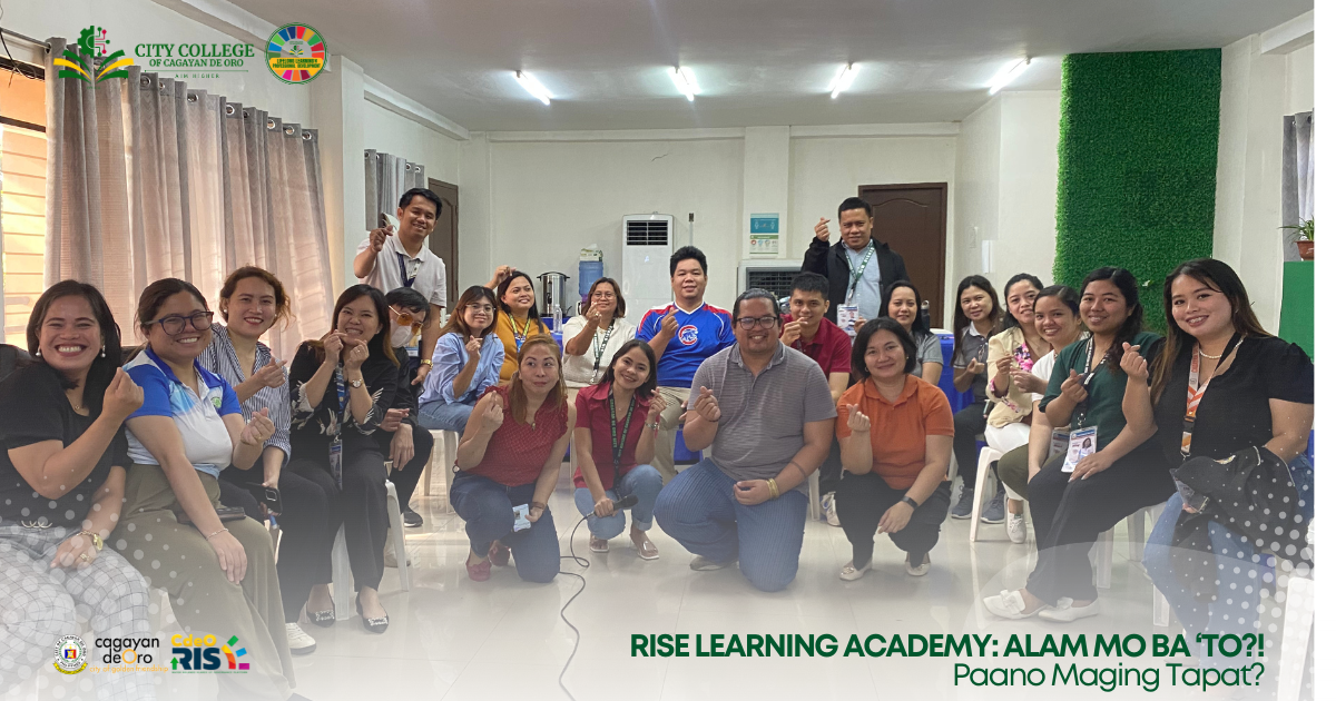 RISE Learning Academy Concludes AlamMoBa 'To?! Paano Maging Tapat Workshop - Image 1