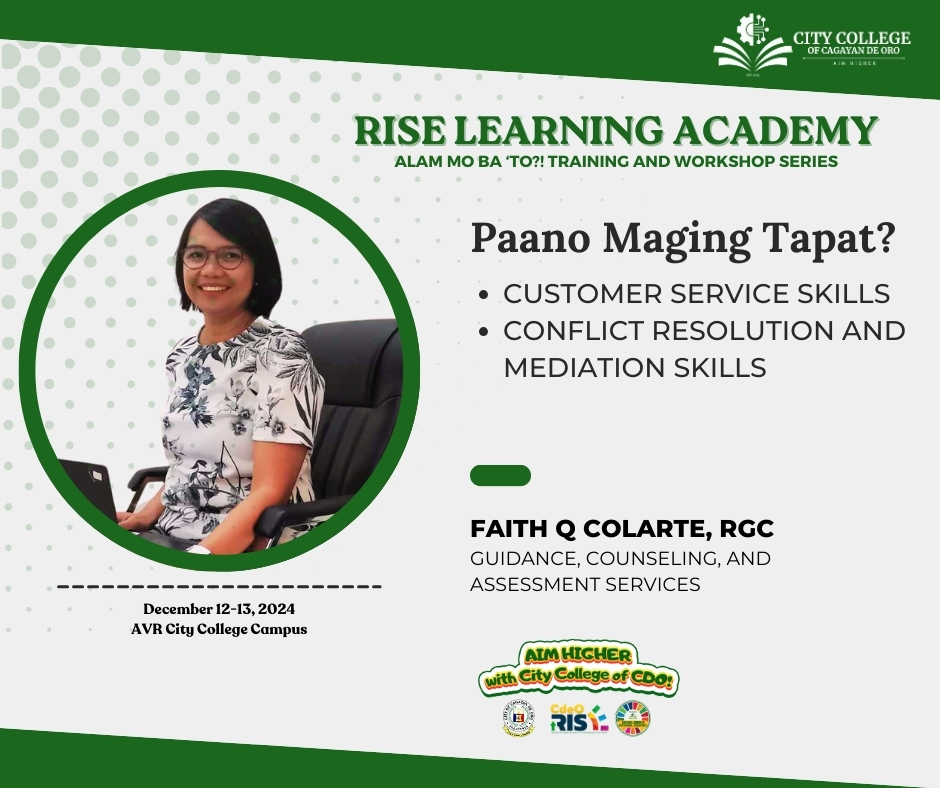RISE LEARNING ACADEMY! | PAANO MAGING TAPAT? - Image 1