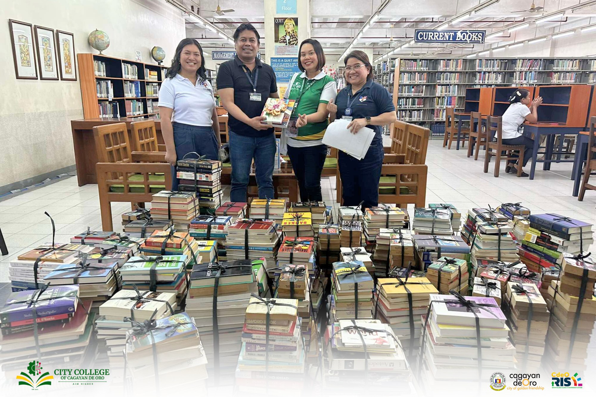 CCCDO Book Turnover and Benchmarking Activity at Xavier University