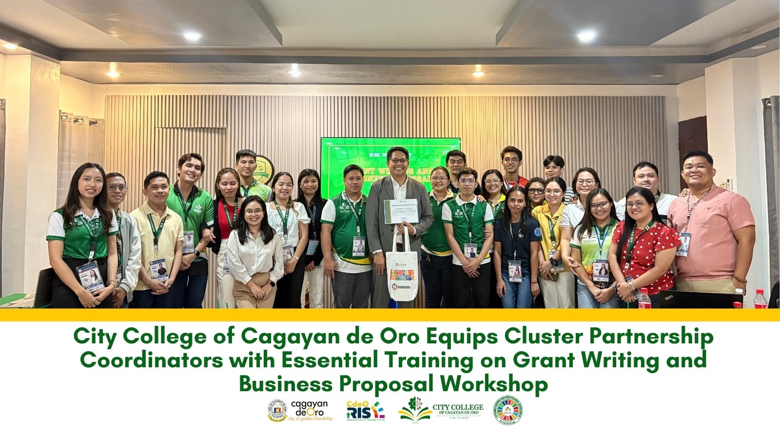 City College of Cagayan de Oro Equips Cluster Partnership Coordinators with Essential Training on Grant Writing and Business Proposal Workshop - Image 2