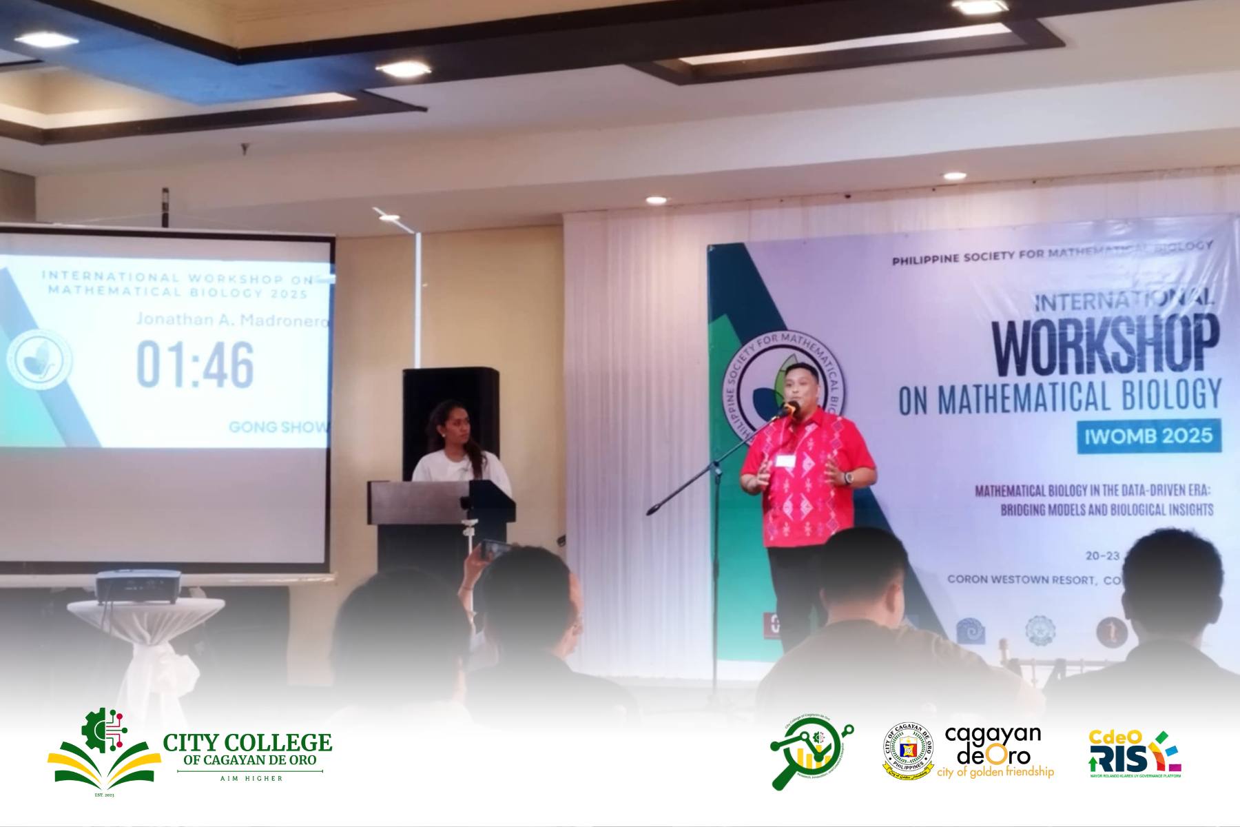 PROF. MADRONERO BRINGS CCCDO TO THE FOREFRONT AT IWOMB 2025