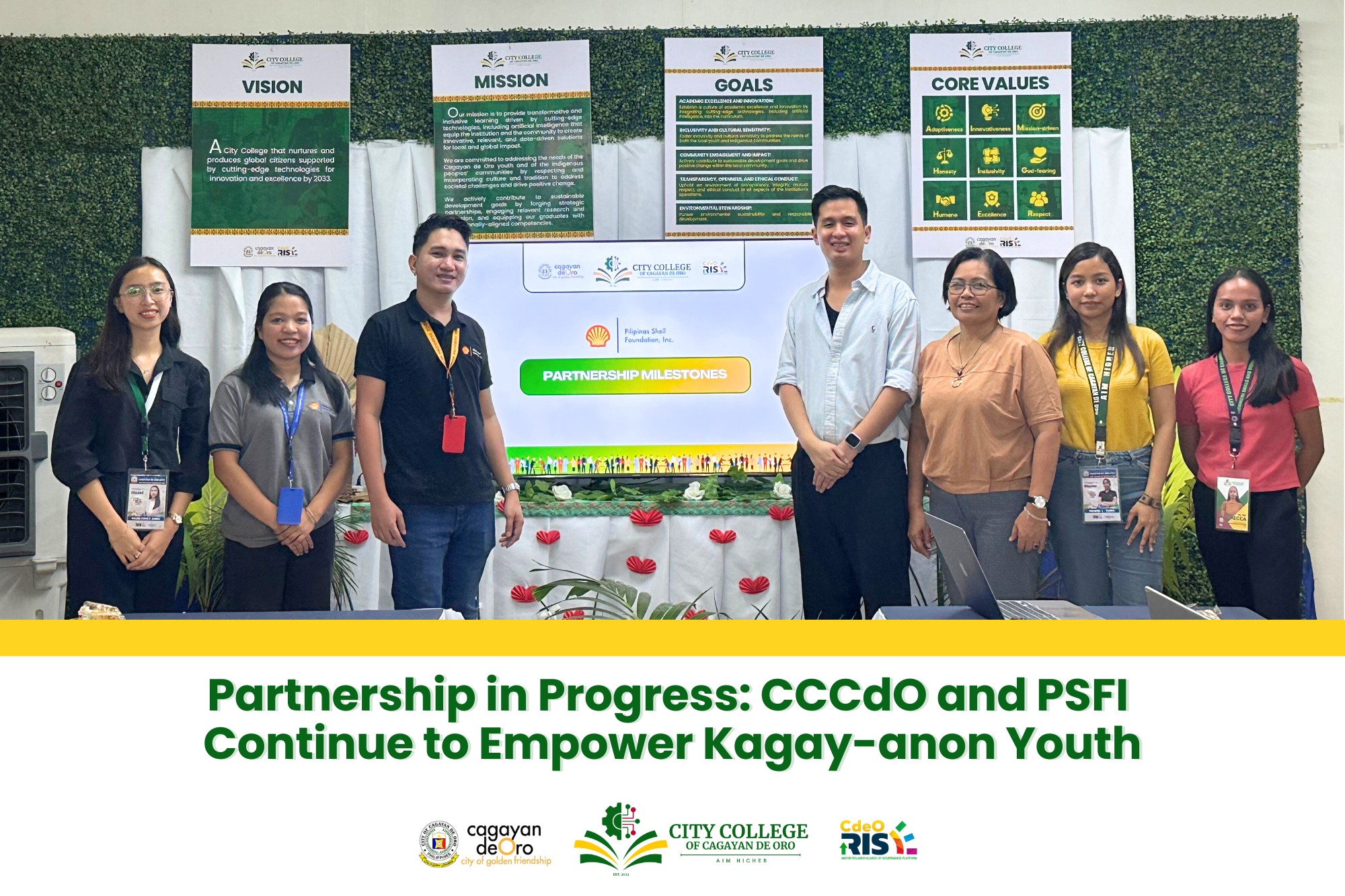 Partnership in Progress: CCCDO and PSFI Continue to Empower Kagay-anon Youth