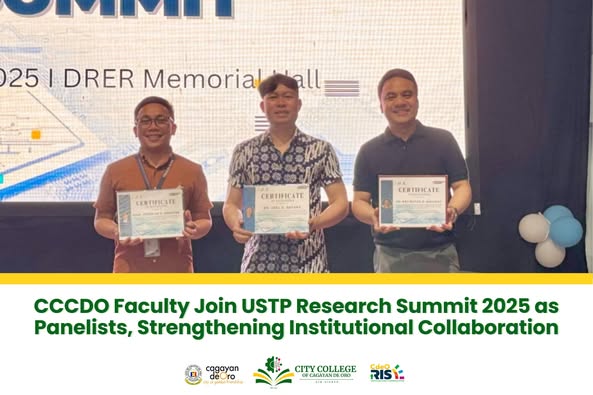 CCCDO Faculty Join USTP Research Summit 2025 as Panelists, Strengthening Institutional Collaboration