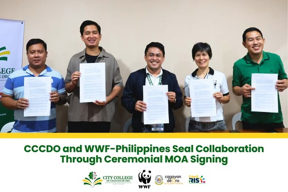 CCCDO and WWF-Philippines Seal Collaboration Through Ceremonial MOA Signing