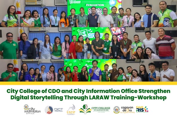 City College of CDO and City Information Office Strengthen Digital Storytelling Through LARAW Training-Workshop - Image 1