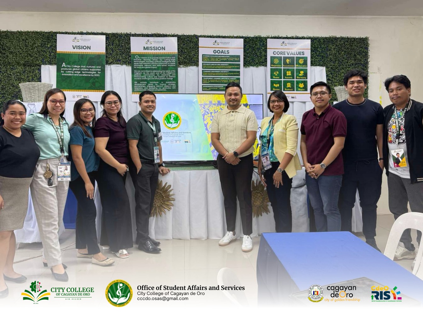 SAS Holds First Meeting as a Cluster Following Reorganization - Image 1