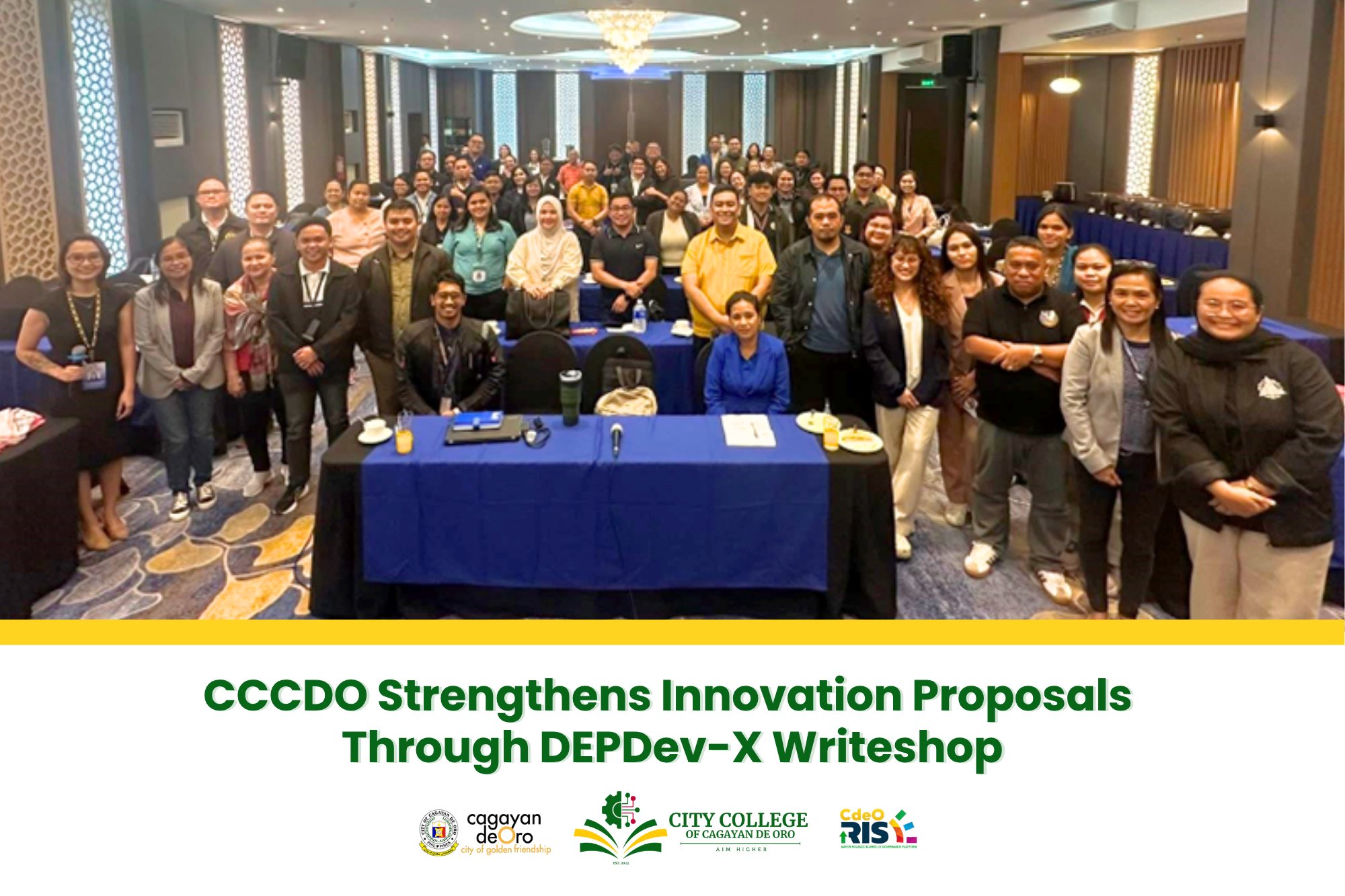 CCCDO Strengthens Innovation Proposals Through DEPDev-X Writeshop
