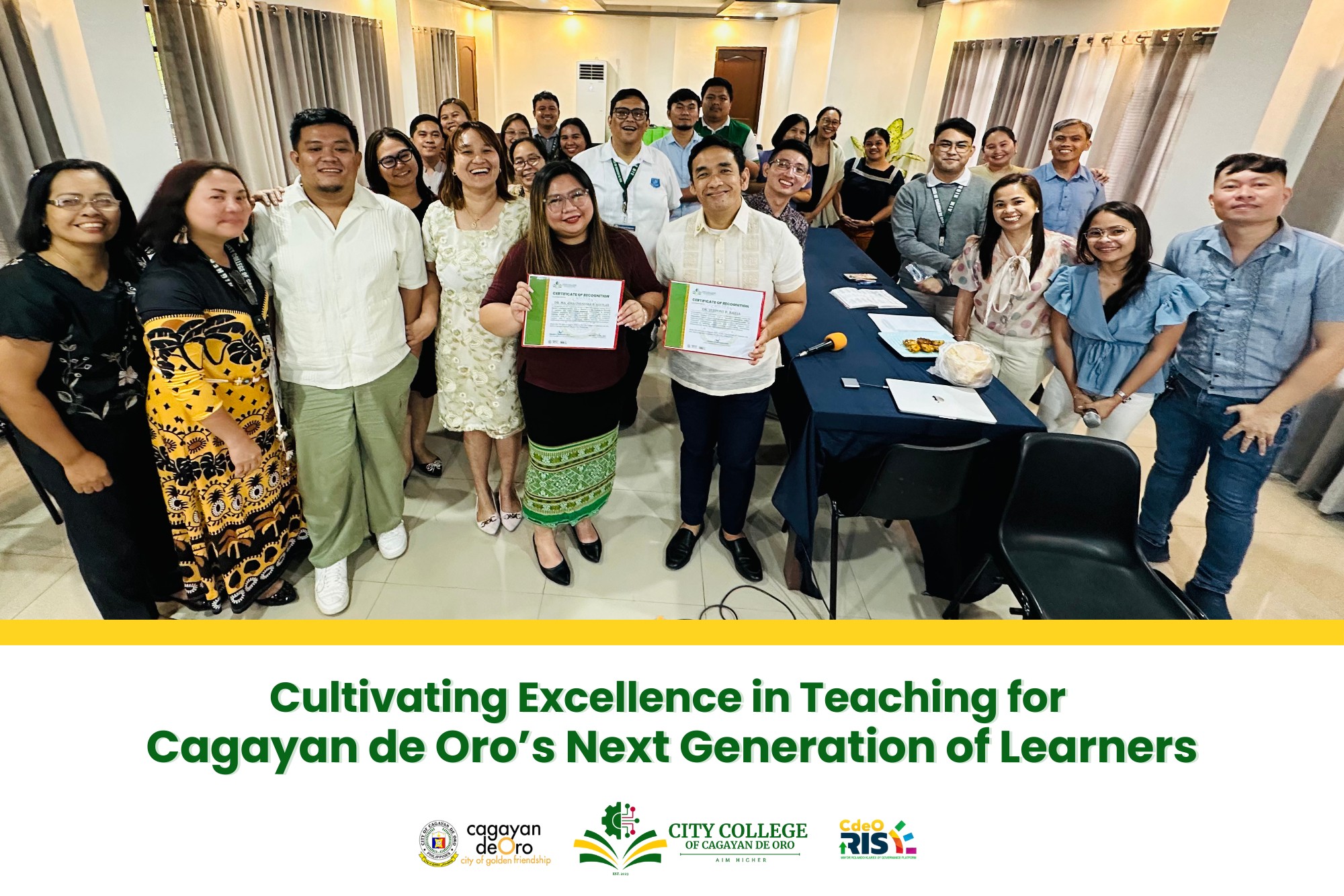 Cultivating Excellence in Teaching for Cagayan de Oro’s Next Generation of Learners