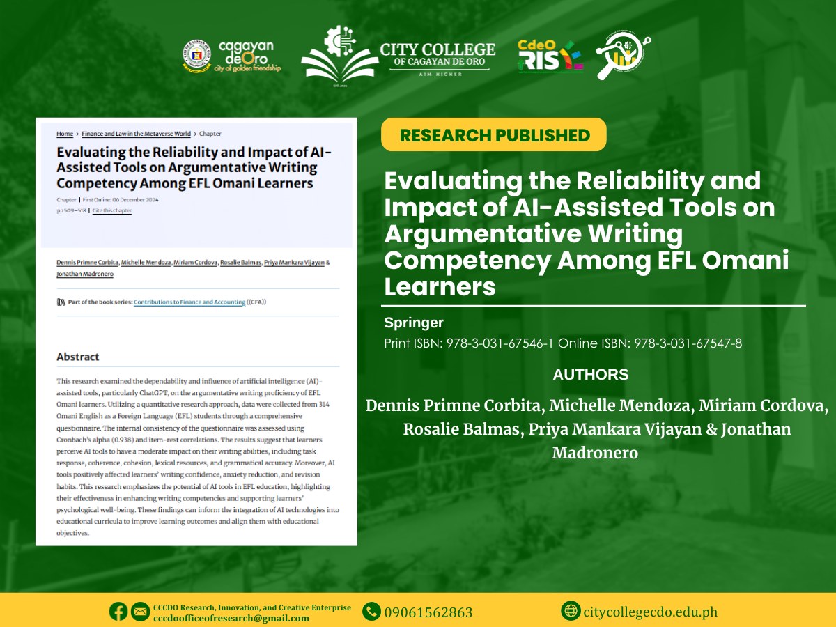 RESEARCH PUBLICATION ALERT!!!