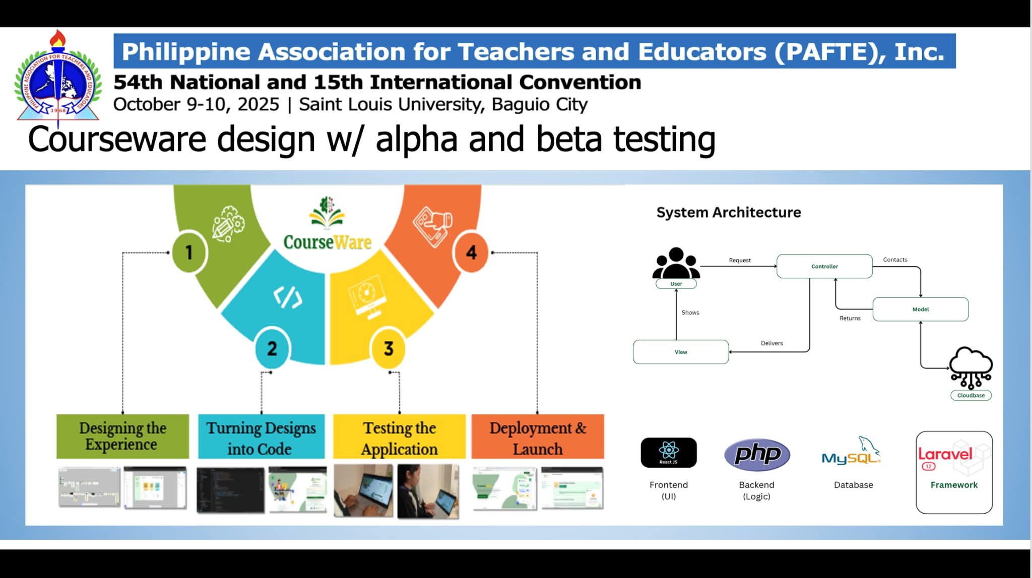 CCCDO Research Team Showcases Climate Resilience Courseware at PAFTE National Conference in Baguio City - Image 2