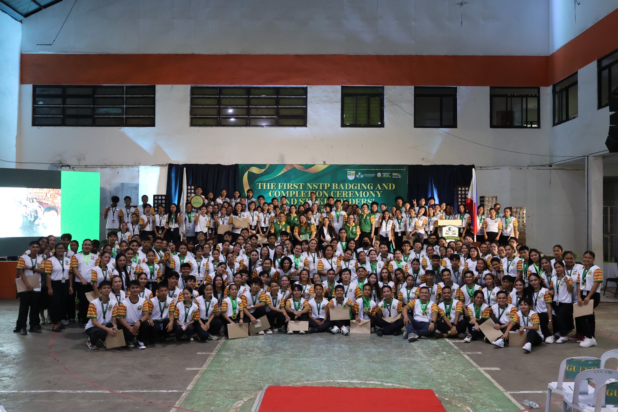 Highlights from the 1st City College of Cagayan de Oro NSTP Badging & Completion Ceremony