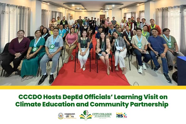 CCCDO Hosts DepEd Officials’ Learning Visit on Climate Education and Community Partnership