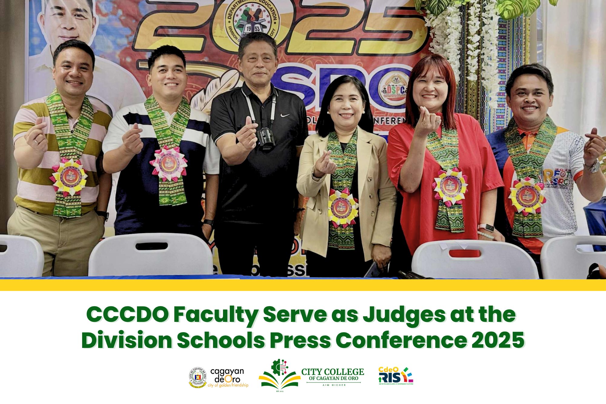 CCCDO Faculty Serve as Judges at the Division Schools Press Conference 2025 - Image 2