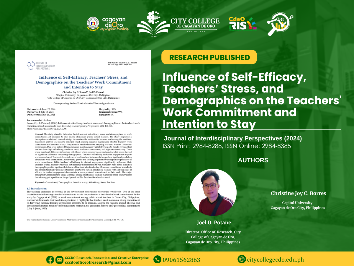 RESEARCH PUBLICATION ALERT!