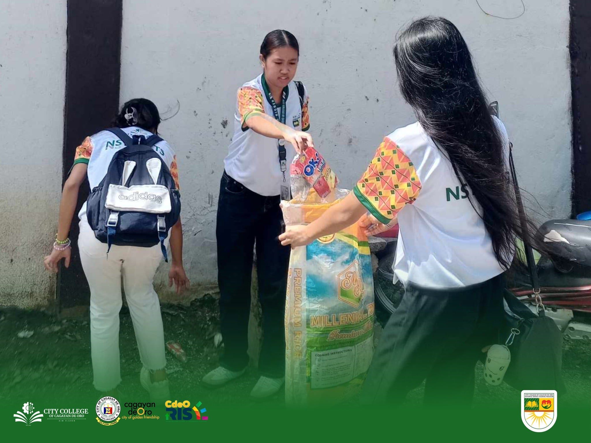 CCCDO NSTP Students Conduct Community Immersion in Barangay Agusan - Image 2
