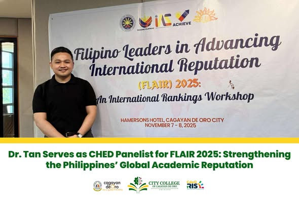 Dr. Tan Serves as CHED Panelist for FLAIR 2025: Strengthening the Philippines’ Global Academic Reputation