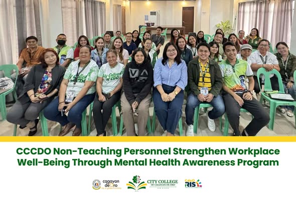 CCCDO Non-Teaching Personnel Strengthen Workplace Well-Being Through Mental Health Awareness Program