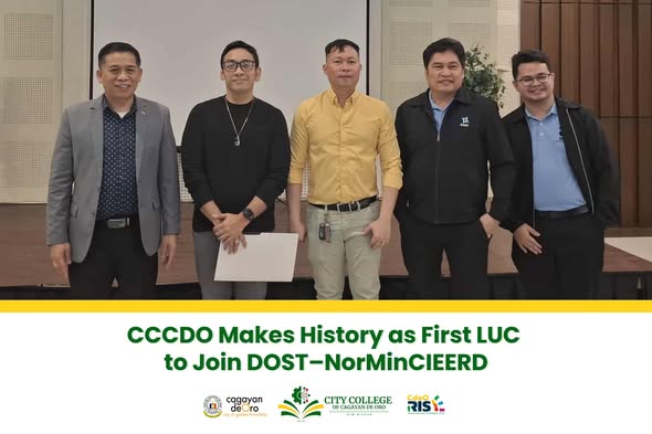 CCCDO Makes History as First LUC to Join DOST–NorMinCIEERD