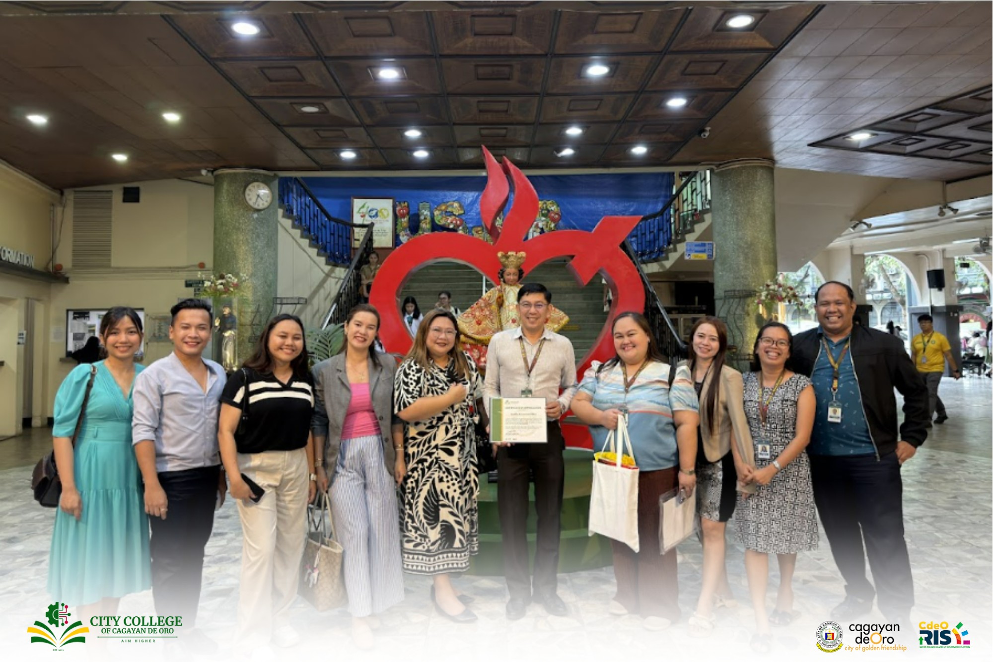 CCCDO QuAPO Team Concludes Successful Benchmarking Visit to Cebu Institutions