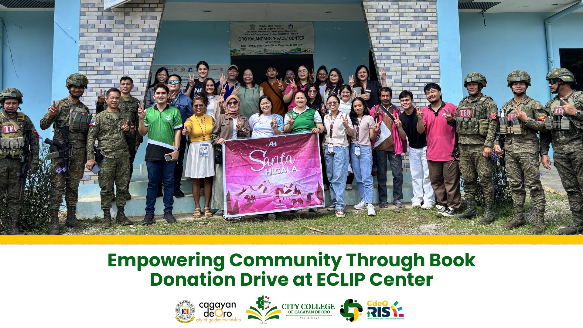 𝐄𝐦𝐩𝐨𝐰𝐞𝐫𝐢𝐧𝐠 𝐂𝐨𝐦𝐦𝐮𝐧𝐢𝐭𝐲 𝐓𝐡𝐫𝐨𝐮𝐠𝐡 𝐁𝐨𝐨𝐤 𝐃𝐨𝐧𝐚𝐭𝐢𝐨𝐧 𝐃𝐫𝐢𝐯𝐞 𝐚𝐭 𝐄𝐂𝐋𝐈𝐏 𝐂𝐞𝐧𝐭𝐞𝐫 - Image 2