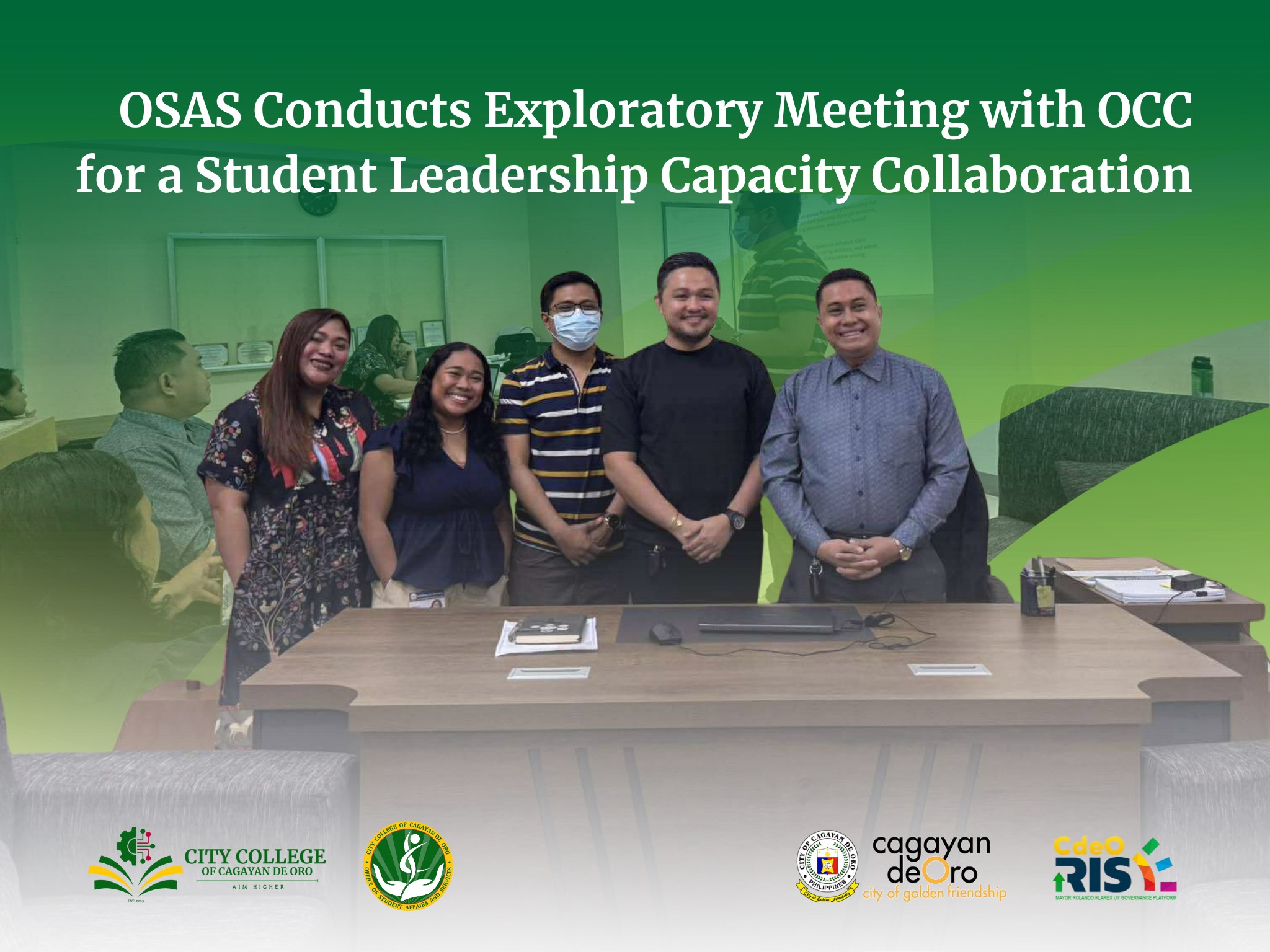 OSAS Conducts Exploratory Meeting with OCC for a Student Leadership Capacity Collaboration - Image 1