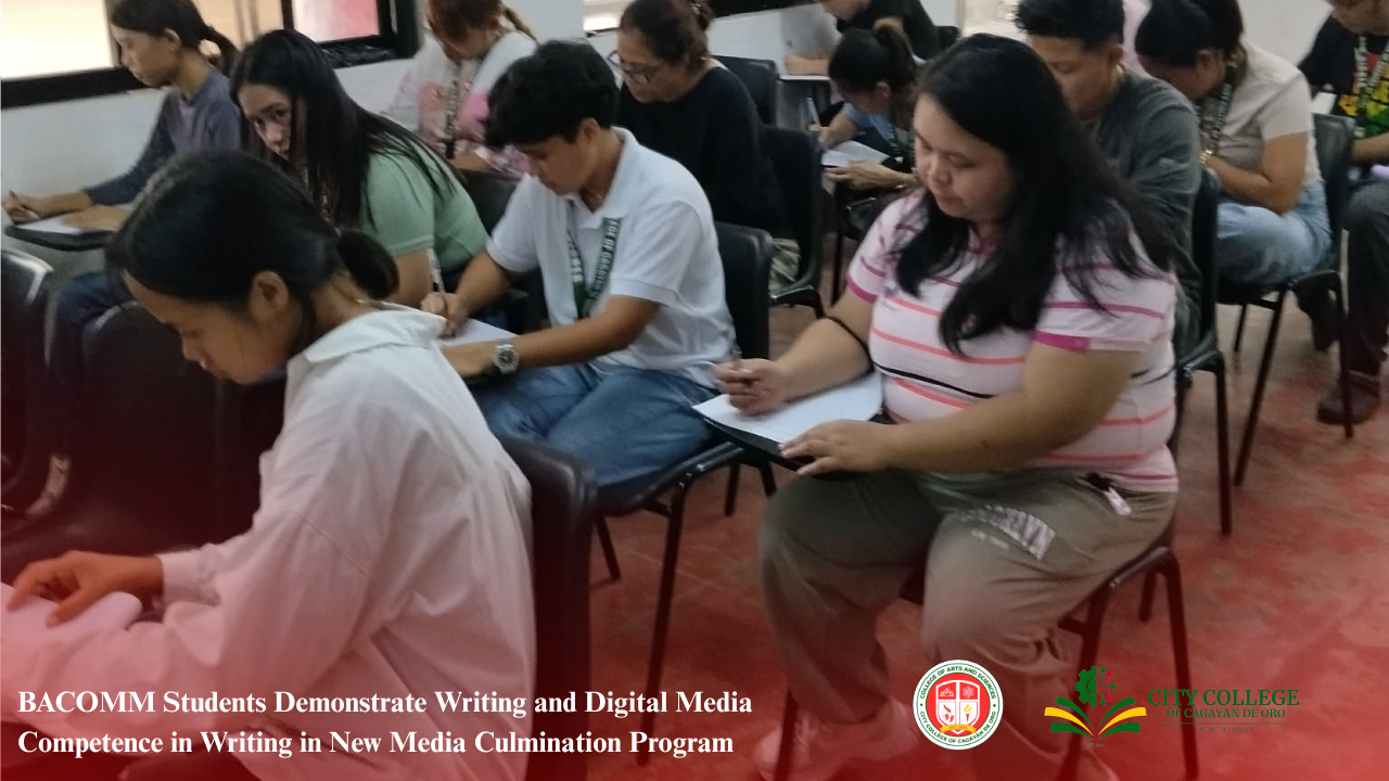 BACOMM Students Demonstrate Writing and Digital Media Competence in Writing in New Media Culmination Program - Image 1
