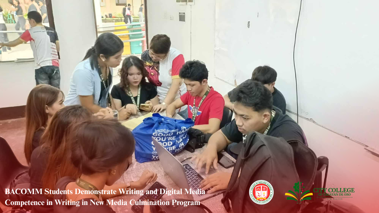 BACOMM Students Demonstrate Writing and Digital Media Competence in Writing in New Media Culmination Program - Image 2