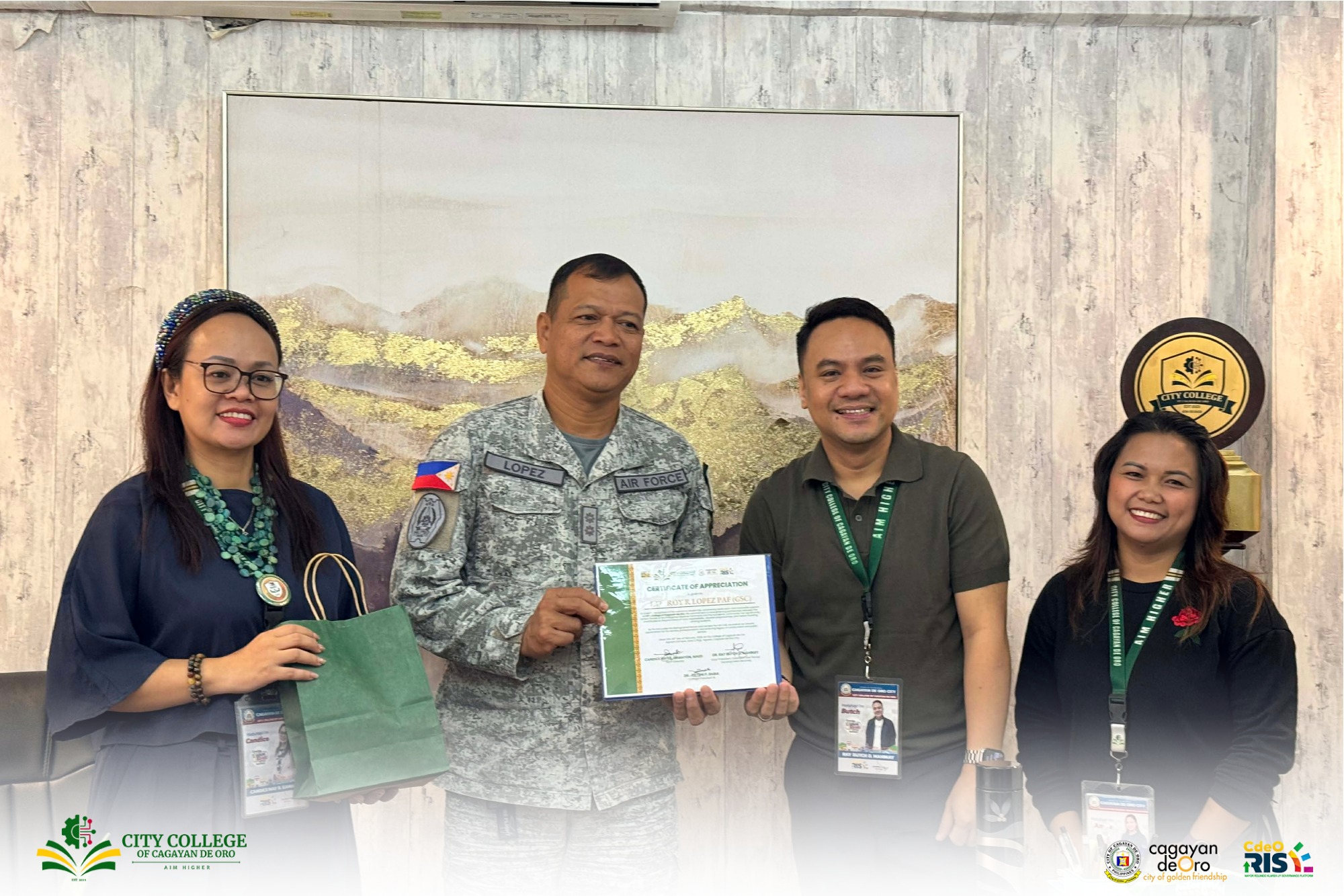 SALUTING A LEGACY OF SERVICE: EXIT CALL OF LTC ROY R LOPEZ PAF (GSC) - Image 2