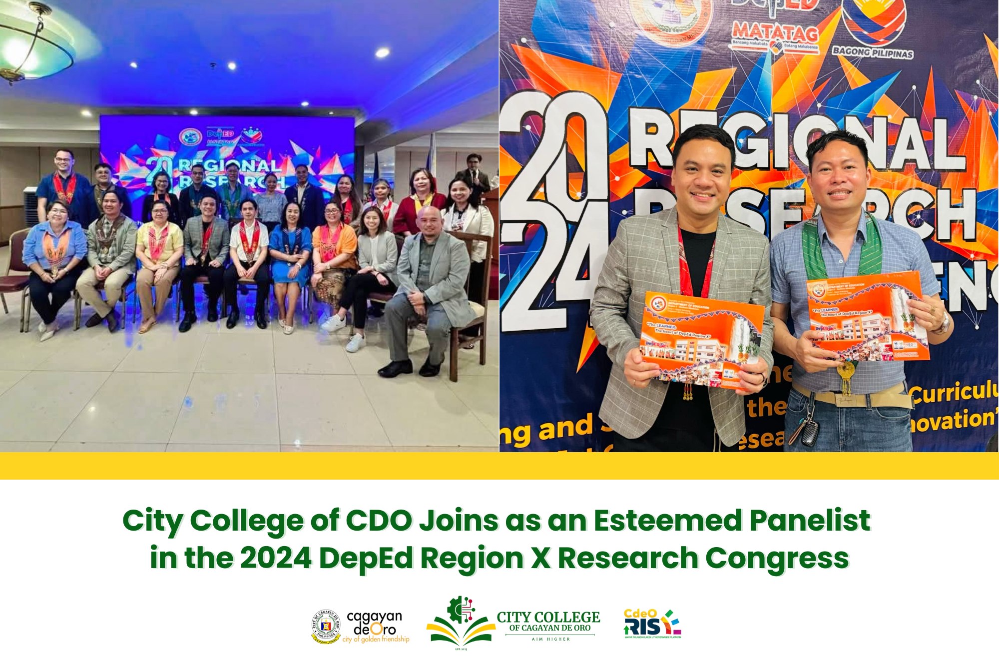 City College of CDO at DepEd Region X Research Congress