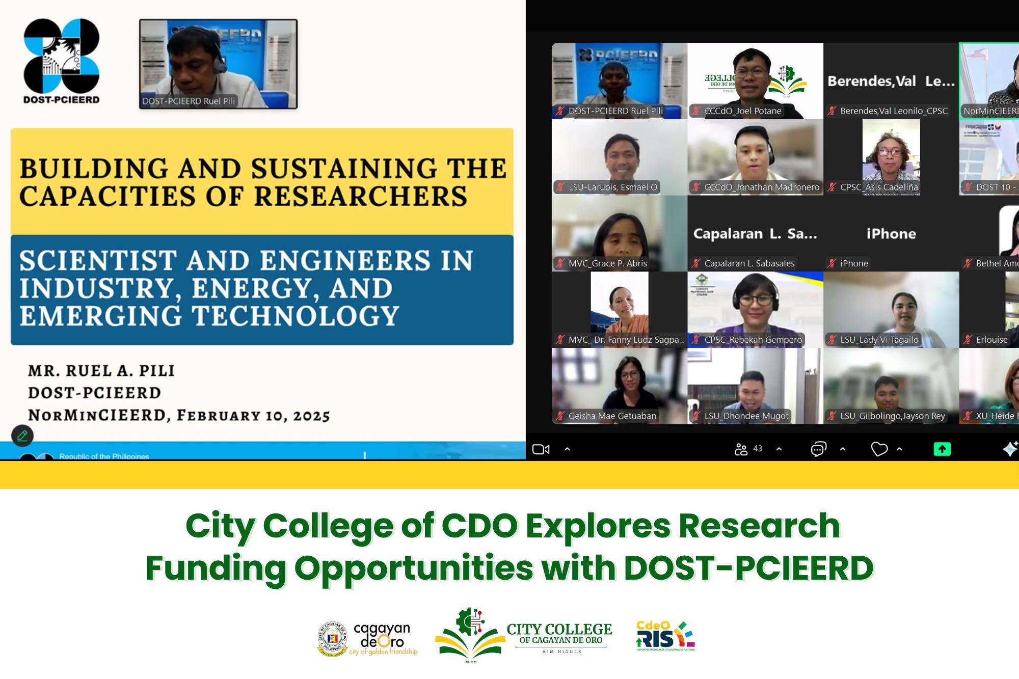 DOST-PCIEERD Webinar Session