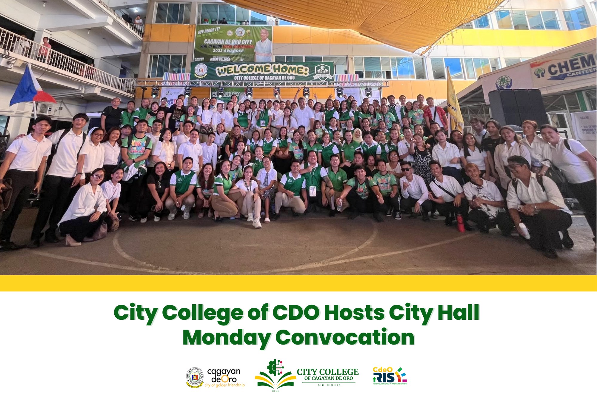 City College of CDO Hosts City Hall Monday Convocation